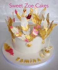 Feathers Cake