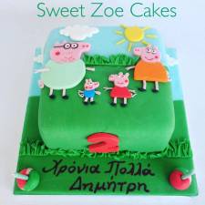 Peppa pig Cake