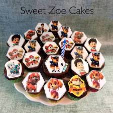 Paw Patrol mini cupcakes