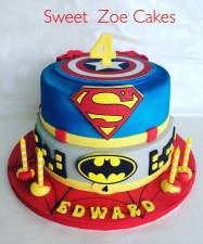 Super Heros Cake